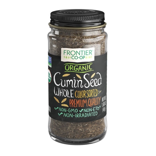 Frontier Co-Op Organic Whole Cumin Seed 1.68 Oz