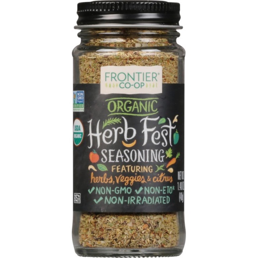 Frontier Co-Op Herb Fest Seasoning, Organic 1.40 Oz