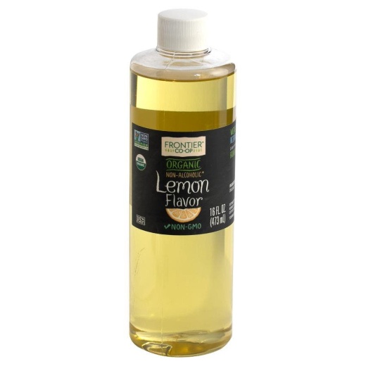 Frontier Co-Op Lemon Flavor, Organic 16 Fl. Oz