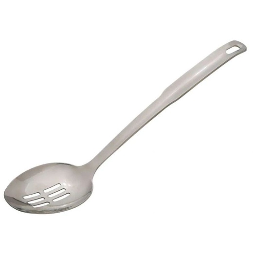 Harold Import Company Kitchen Stainless Steel Slotted Spoon 13.25 X 2.7