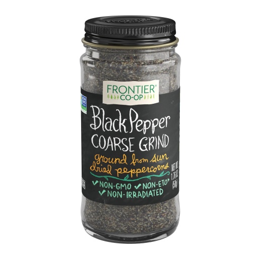 Frontier Co-Op Coarse Grind Black Pepper 1.76 Oz