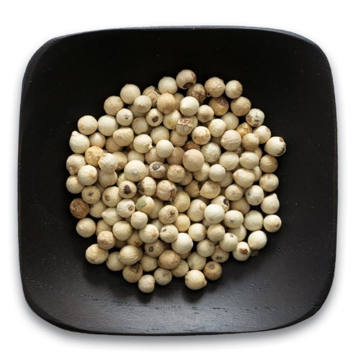 Frontier Co-Op White Peppercorns, Organic 1 Lb