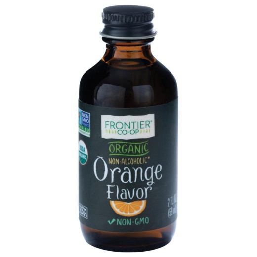 Frontier Co-Op Organic Orange Flavor 2 Fl. Oz