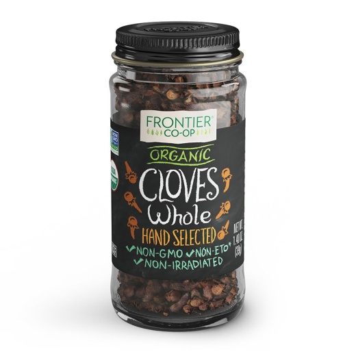 Frontier Co-Op Organic Hand Select Whole Cloves 1.40 Oz