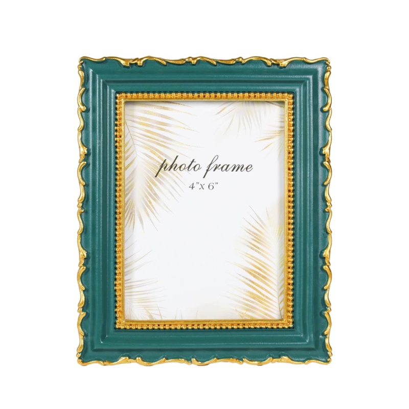 Ferrisland Vintage Picture Frame, Green, 4X6