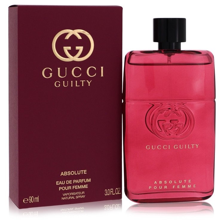 Gucci Guilty Absolute Perfume By Gucci Eau De Parfum Spray - 3 Oz Eau De Parfum Spray