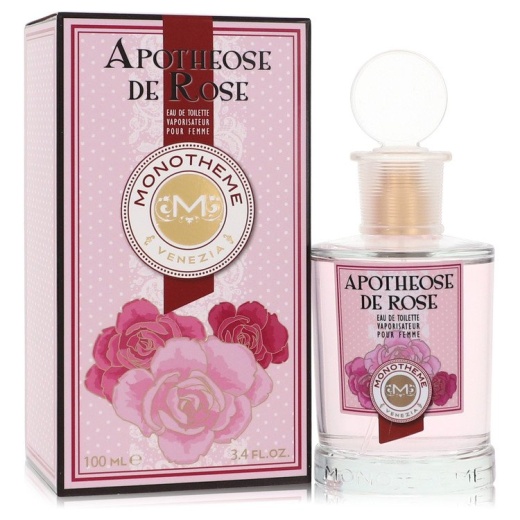 Apothéose De Rose Perfume By Monotheme Eau De Toilette Spray - 3.4 Oz