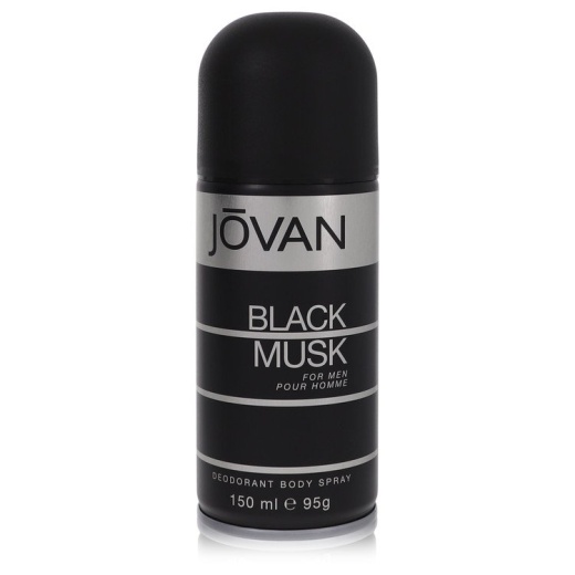 Jovan Black Musk Cologne Deodorant Spray - 5 Oz