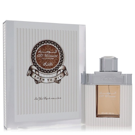 Al Wisam Day Born To Win Cologne by Rasasi Eau De Parfum Spray