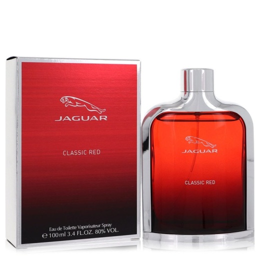 Jaguar Classic Red Cologne by Jaguar Eau De Toilette Spray - 3.4 Oz