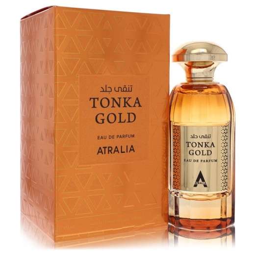 Atralia Tonka Gold Perfume - Unisex Eau De Parfum Spray 3.4 Oz