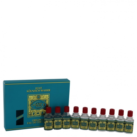 4711 Cologne By 4711 Gift Set - Includes Ten (10) Travel Size Eau De Cologne .10 Oz In A Gift Box