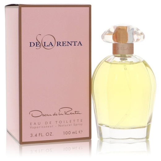 So De La Renta Perfume by Oscar De La Renta Eau De Toilette Spray - 3.4 Oz