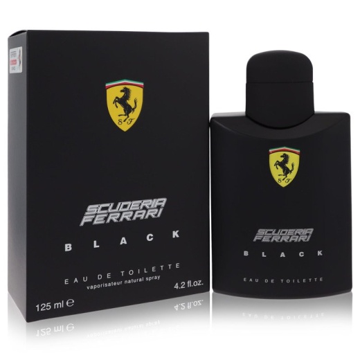 Ferrari Scuderia Black Cologne By Ferrari Eau De Toilette Spray - 4.2 Oz