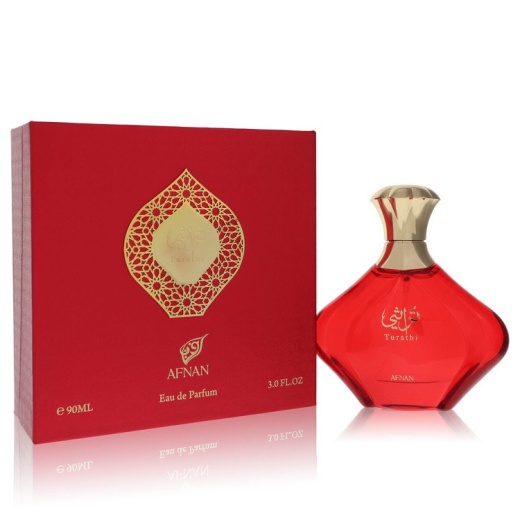 Afnan Turathi Red Perfume By Afnan Eau De Parfum Spray - 3 Oz Eau De Parfum Spray
