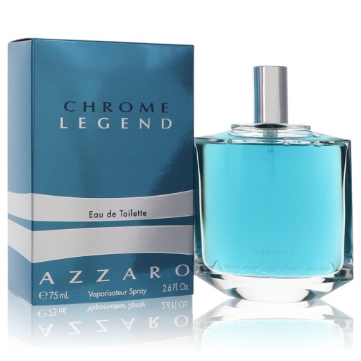 Chrome Legend Cologne by Azzaro Eau De Toilette Spray - 2.6 Oz
