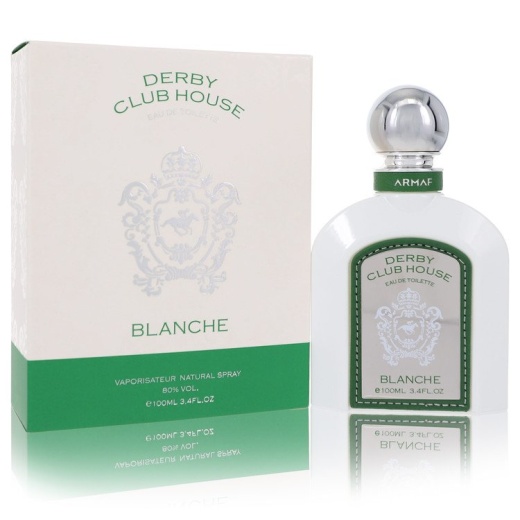 Armaf Derby Blanche White Cologne by Armaf - 3.4 Oz Eau De Toilette Spray