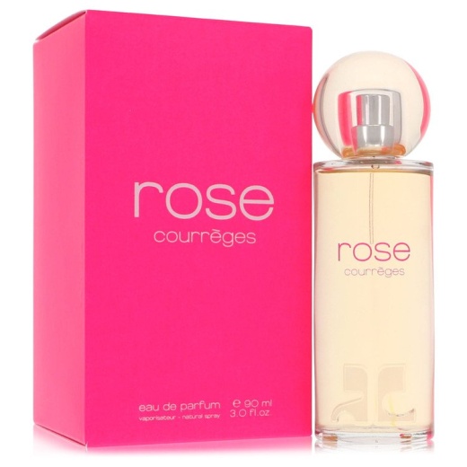 Rose De Courreges Perfume By Courreges Eau De Parfum Spray (New Packaging) - 3 Oz Eau De Parfum Spray