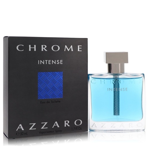 Azzaro Chrome Intense Cologne Eau De Toilette Spray - 1.7 Oz