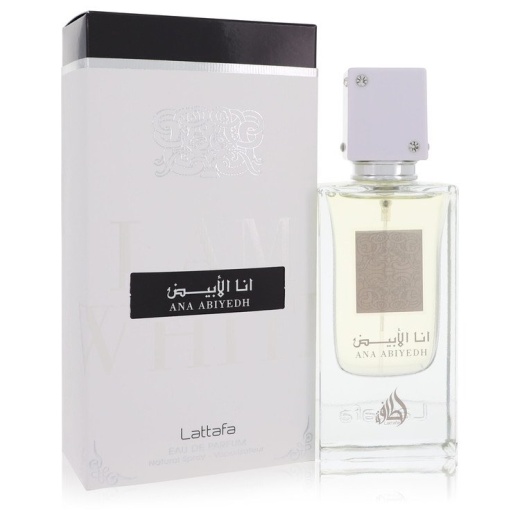 Ana Abiyedh I Am White Perfume By Lattafa Eau De Parfum Spray (Unisex) - 2 Oz