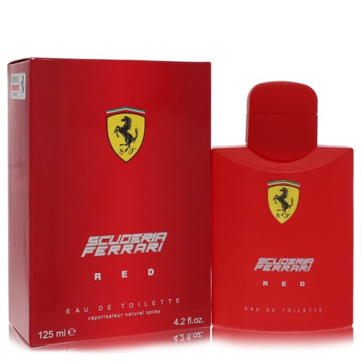Ferrari Scuderia Red Cologne by Ferrari, 4.2 Oz Eau De Toilette Spray