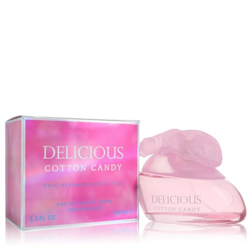 Delicious Cotton Candy Perfume By Gale Hayman Eau De Toilette Spray - 3.3 Oz Eau De Toilette Spray