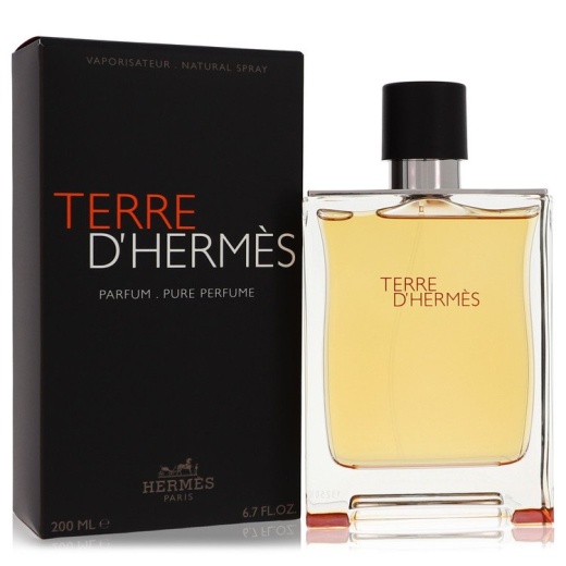 Terre D'hermes Cologne by Hermes, 6.7 Oz Pure Perfume Spray