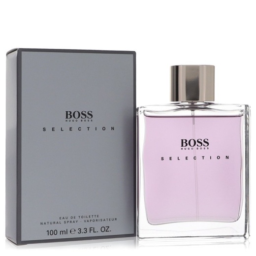 Boss Selection Cologne by Hugo Boss Eau De Toilette Spray - 3.3 Oz