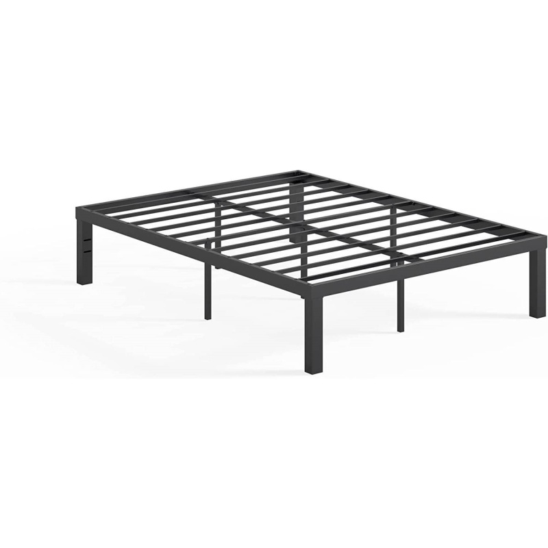 Full Size Modern 16-Inch Heavy Steel Metal Platform Bed Frame