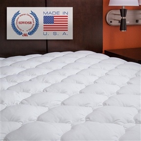 King Size Extra Plush Mattress Pad - Hypoallergenic