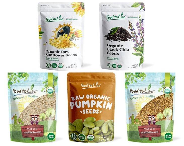 Organic Keto Raw Seeds Gift Box