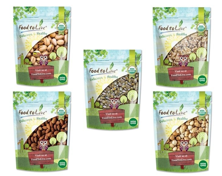 Organic Family’S Favorite Nuts And Seeds Gift Box
