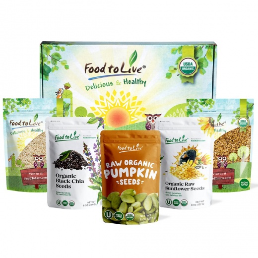 Keto Gift Box - Organic Raw Seeds for a Healthier Keto Lifestyle