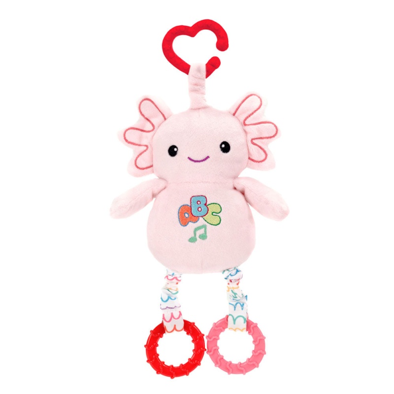 8.5In Axolotl Activity Toy With Sound