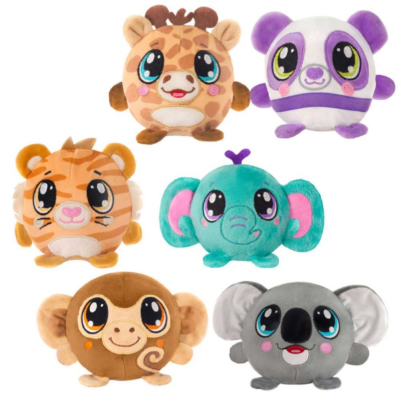 Mushy Plushies - 3.5In Jungle Blind Bag - 6 Asst(Sold Separately)