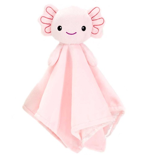 Fiesta Toy Axolotl Blankie With Rattle