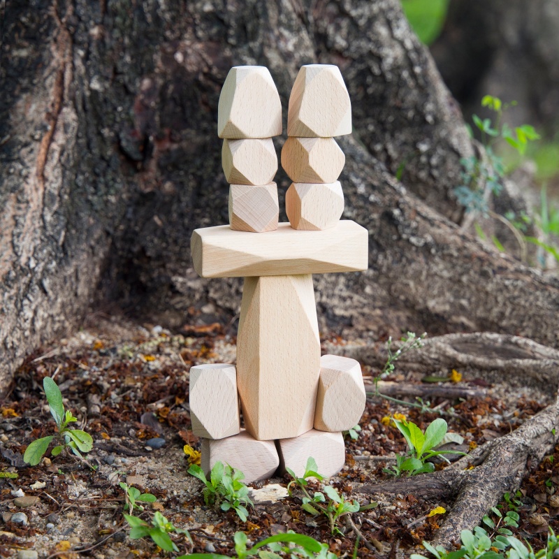 Wood Stackers - Standing Stones