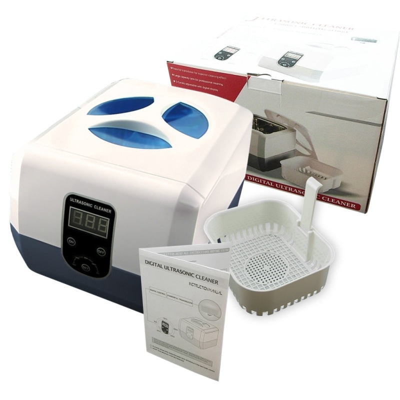 Digital 1.3L Ultrasonic Cleaner 220V 60W Timer With Heater