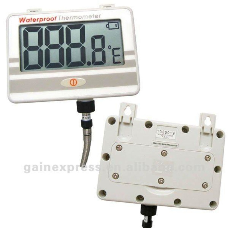 Waterproof Digital Thermometer Monitor Beer Wine Meter
