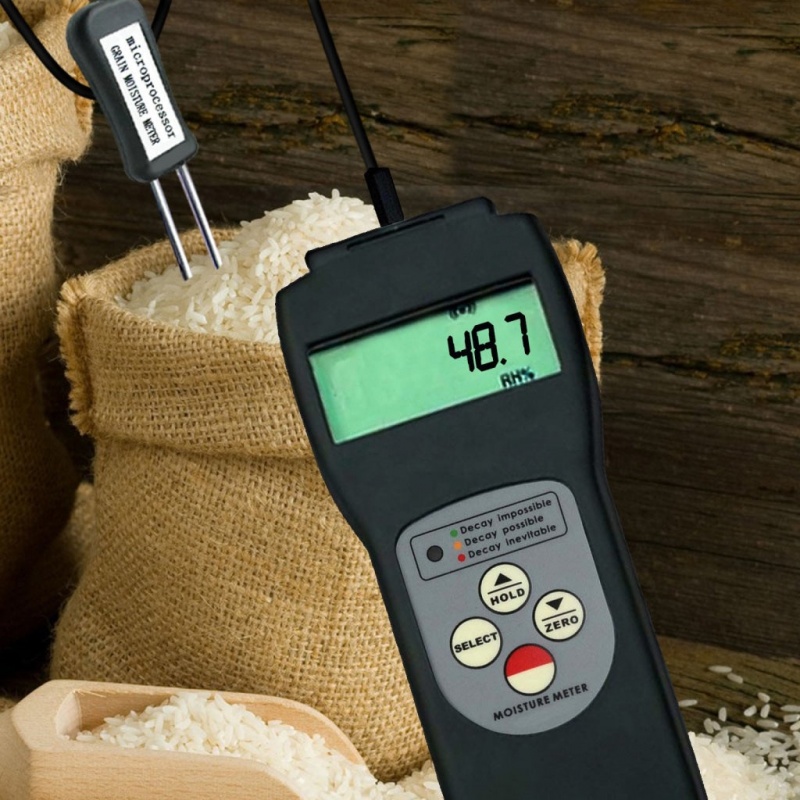 Digital Moisture Meter For Wide Range Of Grains