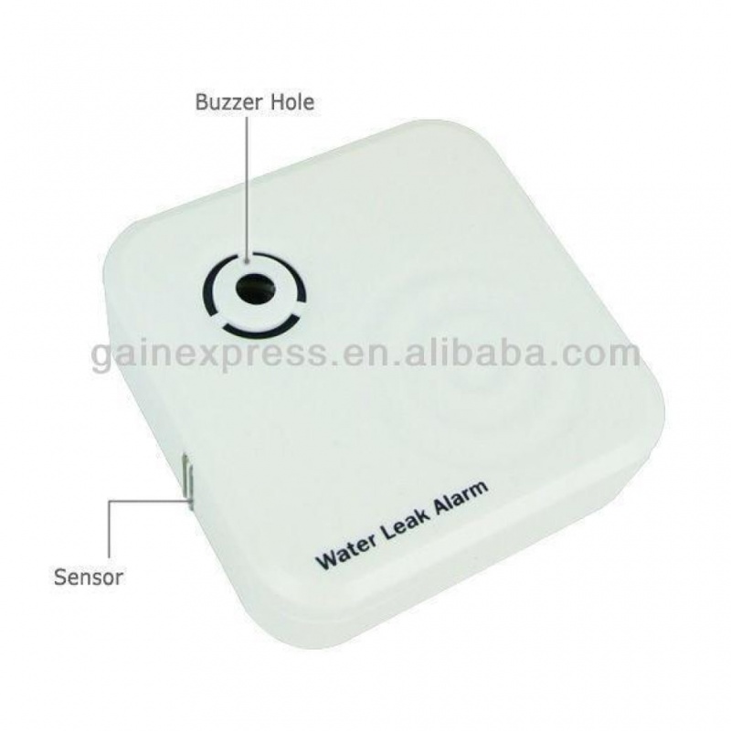 Wireless Mini Water Leak Alarm >80Db Sensor