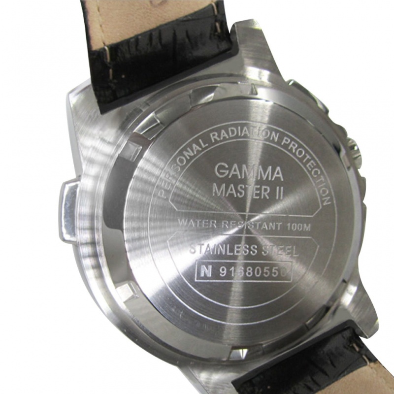 Gamma Master Ii Leather Strap Gamma Radiation Watch