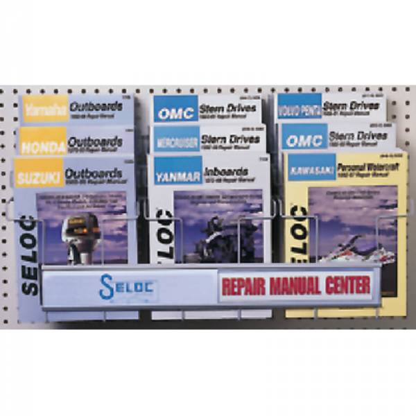 Seloc Display Rack-Free W/18 Manuals