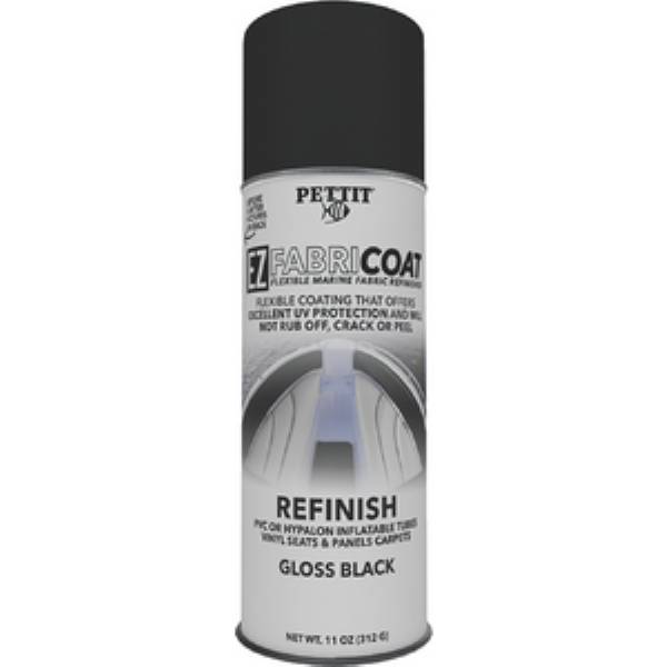 Pettit Ez Fabricoat Aerosol Flat Blk