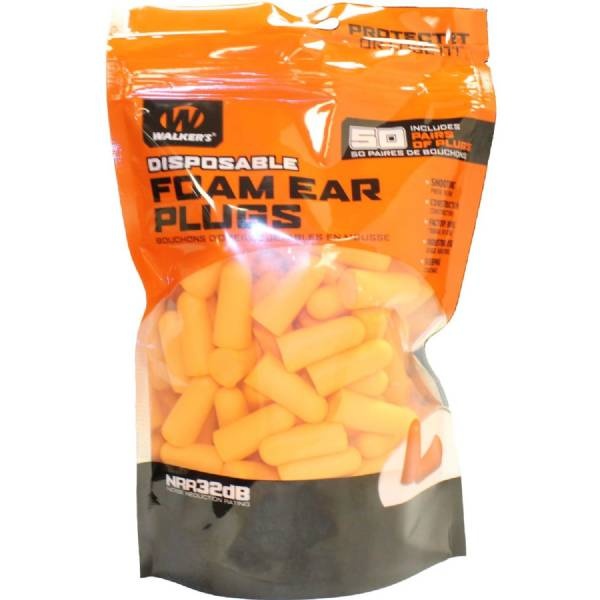 Walkers Ear Plug Pouch 50 Pairs