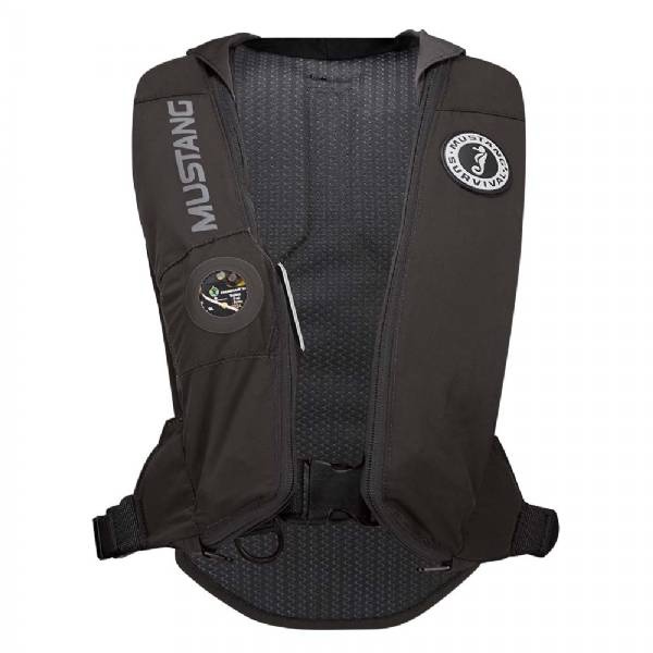 Mustang Survival Elite 28 Hydrostatic Inflatable Pfd - Black