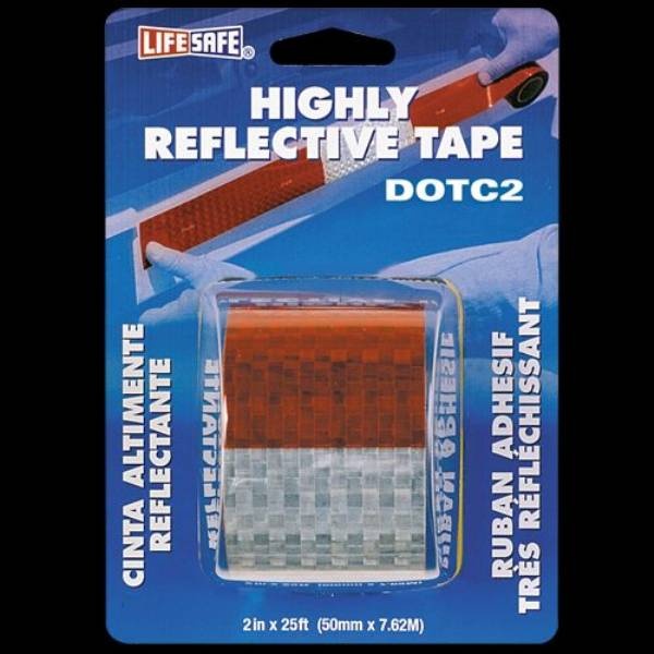 Top Tape Reflective Tape Red/Silve