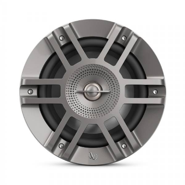 Infinity 6.5Inch Marine Rgb Kappa Series Speakers - Pair - Titanium/Gun