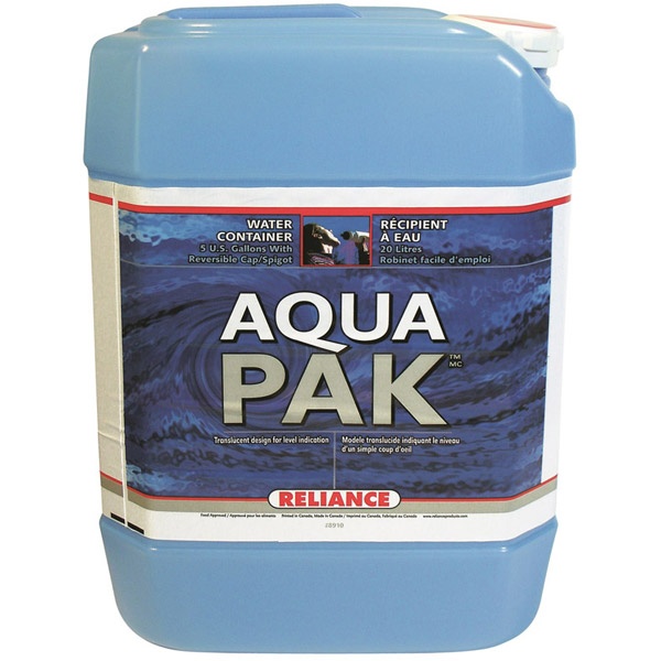 Reliance Water-Pak Water Container 5 Gallon