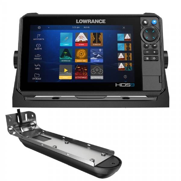 Lowrance Hds Pro 9 W/C-Map Discover Onboard Plus Active Imaging Hd